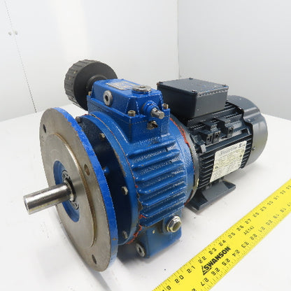 Motovario SF20 Gear Motor 1.5HP 230/460V n2:190 Nr: 9075068