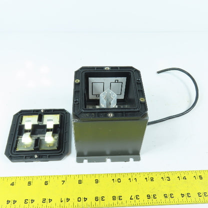 Fanuc (4-Battery) Power Box Cable Module Battery Box 4" x 4" Face