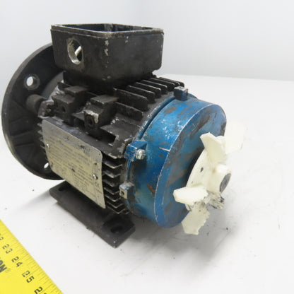 Marathon 80T11FH5512 0.75HP/0.55KW Electric Motor 3Ph 230/460V 1130RPM 3/4"Shaft