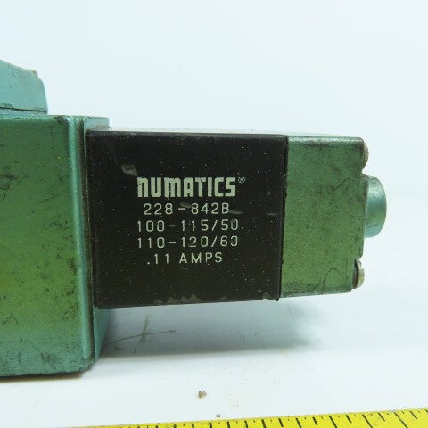 Numatics I23SS700K Pneumatic Directional Air Control Valve 150PSIG 120V
