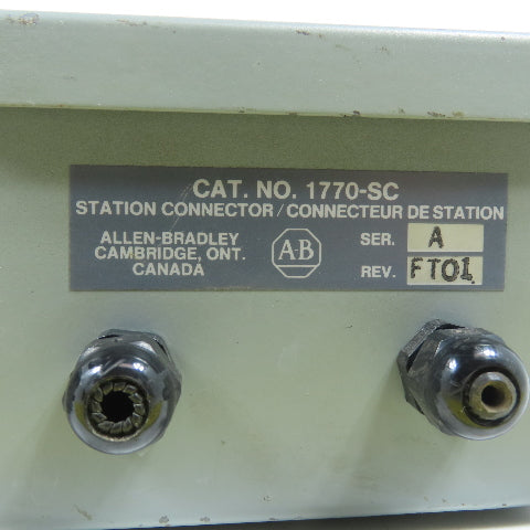 Allen Bradley 1770-SC Ser A Station Connector Lot Of 2