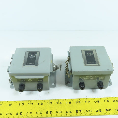 Allen Bradley 1770-SC Ser A Station Connector Lot Of 2
