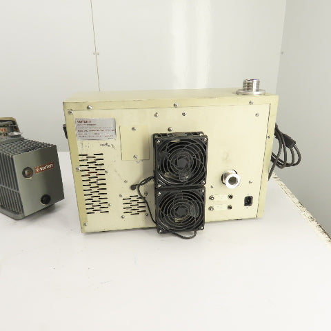 Varian 959-50 Mass Spectrometer Leak Detector Unit W/ SD-90 Pump 120/230V 1PH