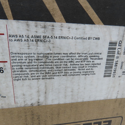 Lincoln Electric MG606035667 Techalloy .035" 35lbs MIG Welding Wire Spool Nickel