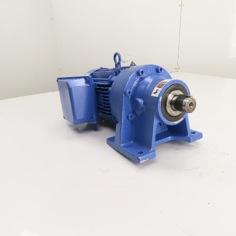 Sumitomo CNHM1-6105Y-59 1HP 59:1 Ratio Inline Gear Motor 230/460V 3PH 29.7RPM