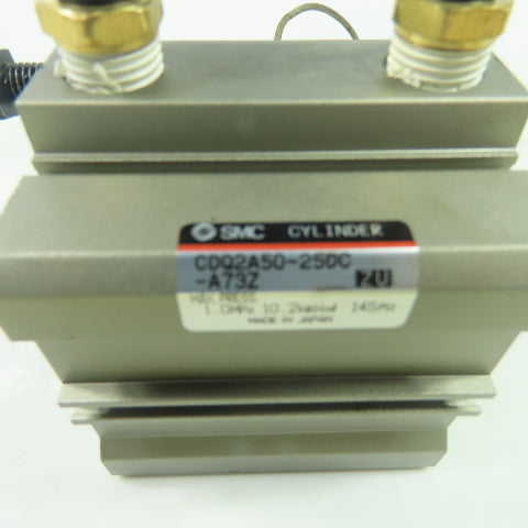 SMC CDQ2A50-25DC-A73Z Double Acting Pneumatic Cylinder 25mm Stroke 50mm Bore