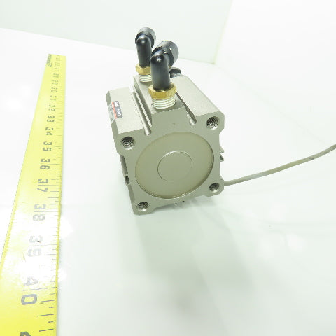 SMC CDQ2A50-25DC-A73Z Double Acting Pneumatic Cylinder 25mm Stroke 50mm Bore