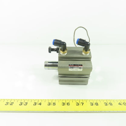 SMC CDQ2A50-25DC-A73Z Double Acting Pneumatic Cylinder 25mm Stroke 50mm Bore