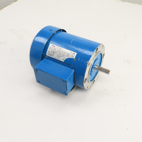 Elektrim 38CF-3-.50-18 .50/.33HP Electric Motor 1725/1400RPM 230/460V 3PH 56C Fr