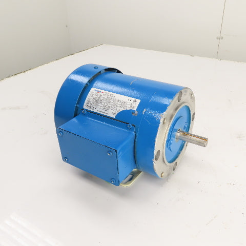 Elektrim 38CF-3-.50-18 .50/.33HP Electric Motor 1725/1400RPM 230/460V 3PH 56C Fr