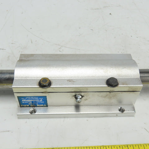 Thompson 16ADJ Super Pillow Block Ball Bushing Bearing 1" Rod 29-1/2" OAL Of Rod