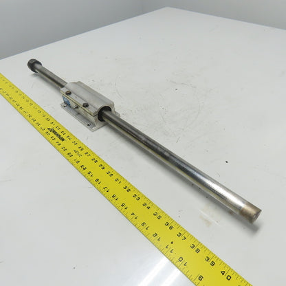Thompson 16ADJ Super Pillow Block Ball Bushing Bearing 1" Rod 29-1/2" OAL Of Rod