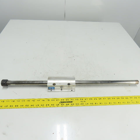 Thompson 16ADJ Super Pillow Block Ball Bushing Bearing 1" Rod 29-1/2" OAL Of Rod
