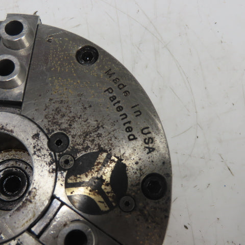 MicroCentric 6-360-3 6" Long Stroke Air Chuck 3-Jaw 100PSI