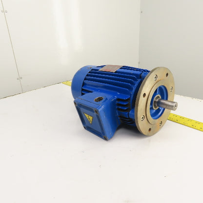 Cemp EEX-De 11BT4 EE90L6 1.10kW AC Electric Motor 1122RPM 280/480V 3PH Tested