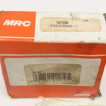 MRC 5210M 50mm x 90mm x 1.1875" Width Double Row Angular Contact Ball Bearing