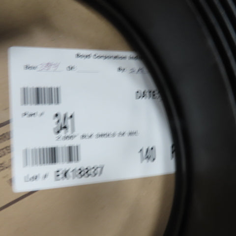 2" RV Slide Out Black Rubber Seal 2-5/8" Overall Width Lot Of 200+ LBS