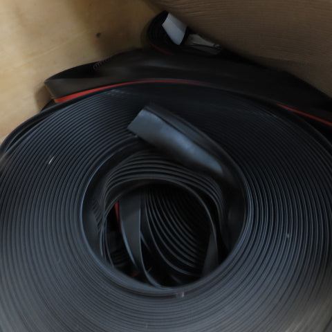 2" RV Slide Out Black Rubber Seal 2-5/8" Overall Width Lot Of 200+ LBS
