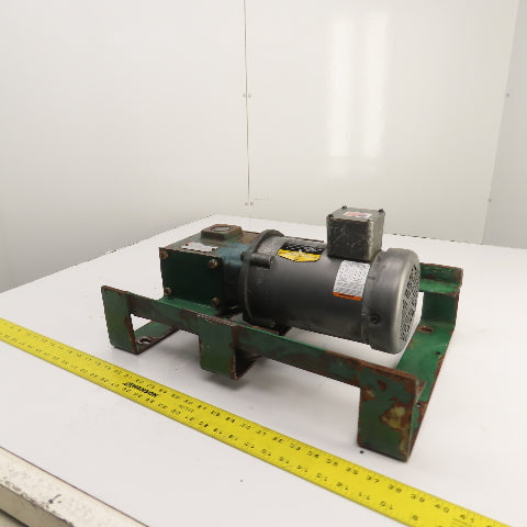 Dodge Q175B030M056K 30:1 .5HP Left Hand Gear Motor 57RPM Out 230/460V 552 Torque
