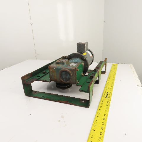 Dodge Q175B030M056K 30:1 .5HP Left Hand Gear Motor 57RPM Out 230/460V 552 Torque
