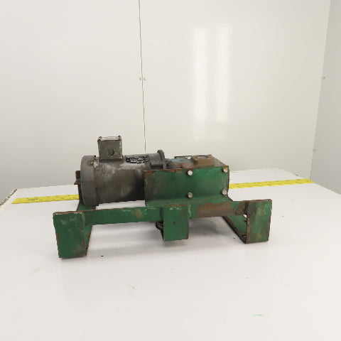Dodge Q175B030M056K 30:1 .5HP Left Hand Gear Motor 57RPM Out 230/460V 552 Torque