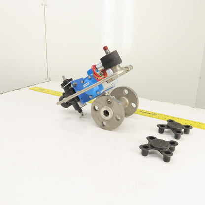 Jamesbury 7300313600XTZ2 3/4" Air Actuated Stainless Steel Valve W/ VPVL051SR4/5