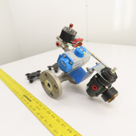 Jamesbury 7300313600XTZ2 3/4" Air Actuated Stainless Steel Valve W/ VPVL051SR4/5