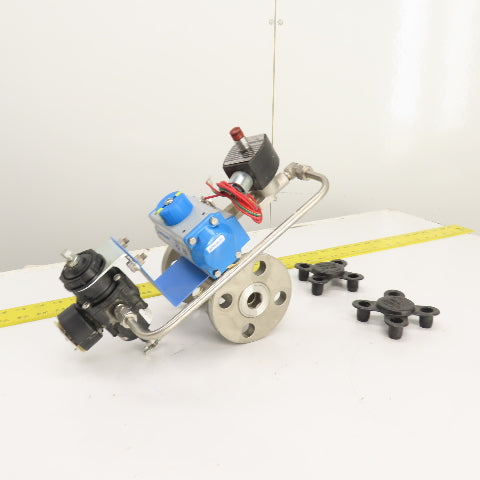 Jamesbury 7300313600XTZ2 3/4" Air Actuated Stainless Steel Valve W/ VPVL051SR4/5