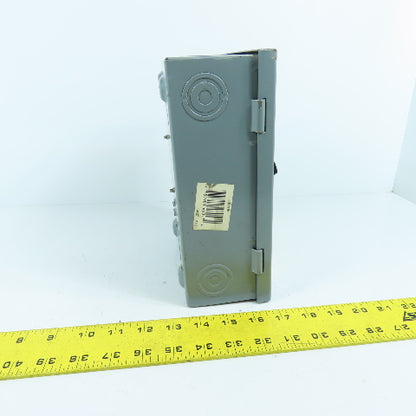 Square D D221N 30A 240VAC 2 Pole Non-Fusible Safety Disconnect Switch NEW
