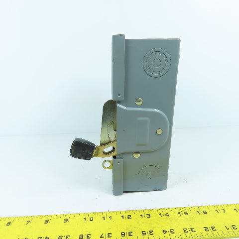 Square D D221N 30A 240VAC 2 Pole Non-Fusible Safety Disconnect Switch NEW