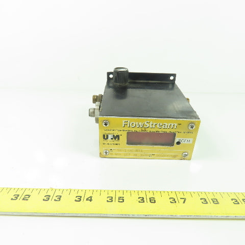 Flow Stream GM-1-DC-R11 Universal Flow Monitors 100 SCFH 14.7 PSIA 70F
