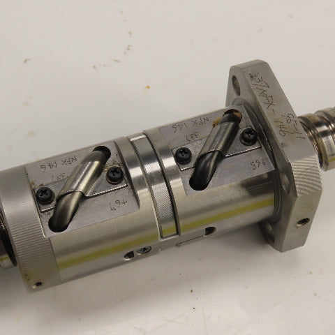 Mazak Dual Turn 2 Single Start Ball Screw & Nut 25" OAL 12mm Pitch 28mm OD