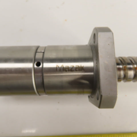Mazak Dual Turn 2 Single Start Ball Screw & Nut 25" OAL 12mm Pitch 28mm OD