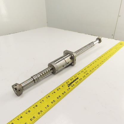 Mazak Dual Turn 2 Single Start Ball Screw & Nut 25" OAL 12mm Pitch 28mm OD