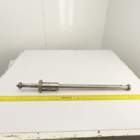 Mazak Dual Turn 2 Single Start Ball Screw & Nut 34.25" OAL 13mm Pitch 36mm OD