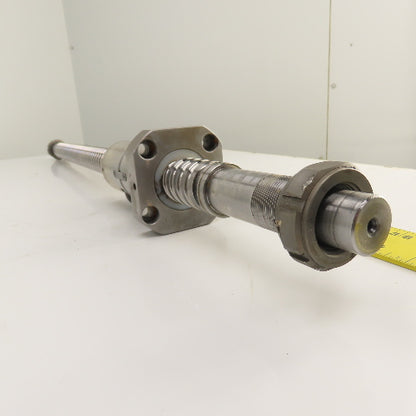 Mazak Dual Turn 2 Single Start Ball Screw & Nut 34.25" OAL 13mm Pitch 36mm OD