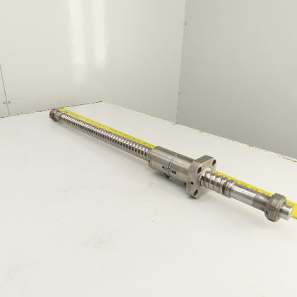 Mazak Dual Turn 2 Single Start Ball Screw & Nut 34.25" OAL 13mm Pitch 36mm OD