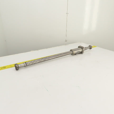 Mazak Dual Turn 2 Single Start Ball Screw & Nut 34.25" OAL 13mm Pitch 36mm OD