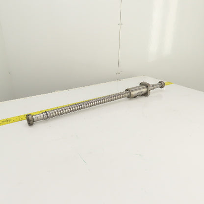Mazak Dual Turn 2 Single Start Ball Screw & Nut 34.25" OAL 13mm Pitch 36mm OD