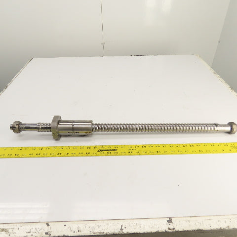 Mazak Dual Turn 2 Single Start Ball Screw & Nut 34.25" OAL 13mm Pitch 36mm OD