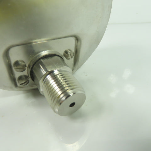 Wika 232 54 4" Pressure Guage -30 in.Hg To 100 PSI 1/2" NPT/LBM