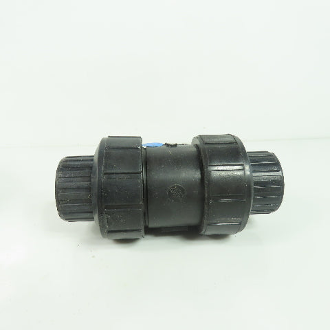 Nibco Chemtrol T61TU V 3/4" Threaded Ball Valve PP FKM NEW