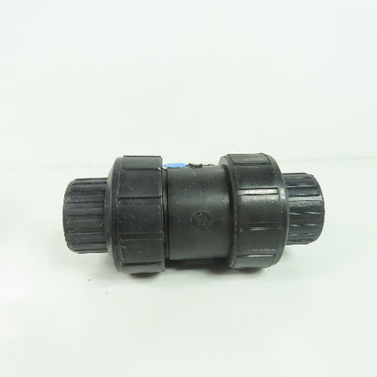 Nibco Chemtrol T61TU V 3/4" Threaded Ball Valve PP FKM NEW
