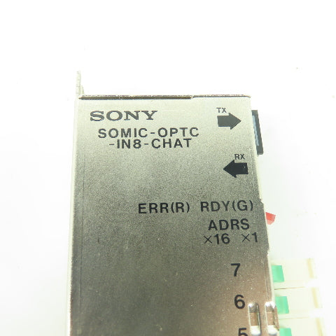 Sony SOMIC-OPTC-IN8-CHAT Motor Control Relay Module 24VDC