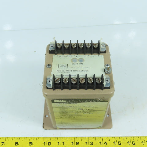 Ris P1-E1-C5-XA-F60-WO-ZO-A2-GO PCE-20 Watt Transducer