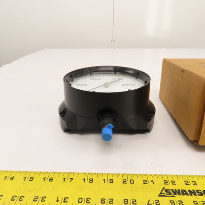 Ashcroft Duragauge EKB3BHA 60-1379BS-2L 0-2500 kPa 6" Pressure Gauge 1/4" NPT