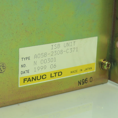 Fanuc A05B-2308-C371 ISB Unit