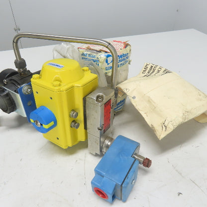 Jamesbury VRVL 100 SR4/5 B LT C-EZ001 Actuator W/ 1" Valve 7150O313600XTZ2
