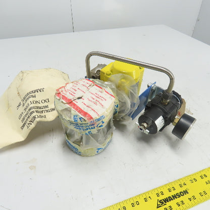 Jamesbury VRVL 100 SR4/5 B LT C-EZ001 Actuator W/ 1" Valve 7150O313600XTZ2