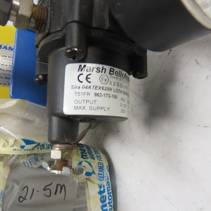 Jamesbury VRVL 100 SR4/5 B LT C-EZ001 Actuator W/ 1" Valve 7150O313600XTZ2